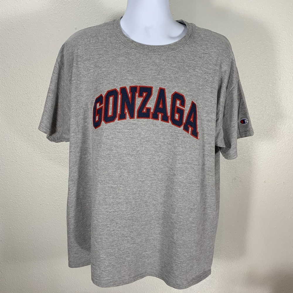 Gonzaga Tee Champion Brand size XL